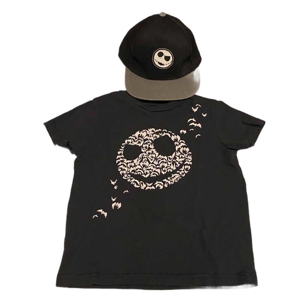Nightmare Before Christmas Jack Tee & Hat  Halloween Bundle